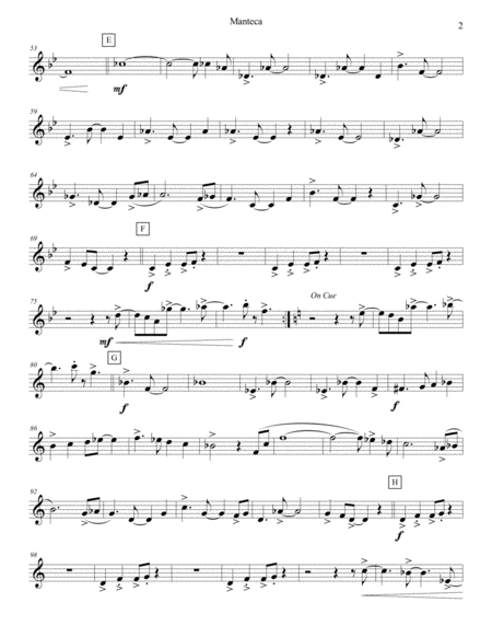 Manteca Bass Flute Page 2