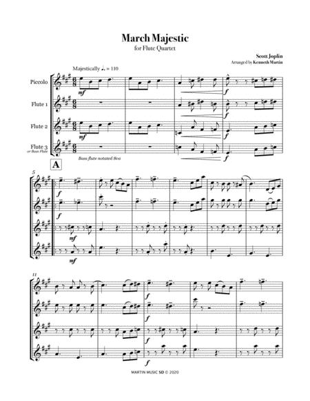 March Majestic Flute Quartet Page 2