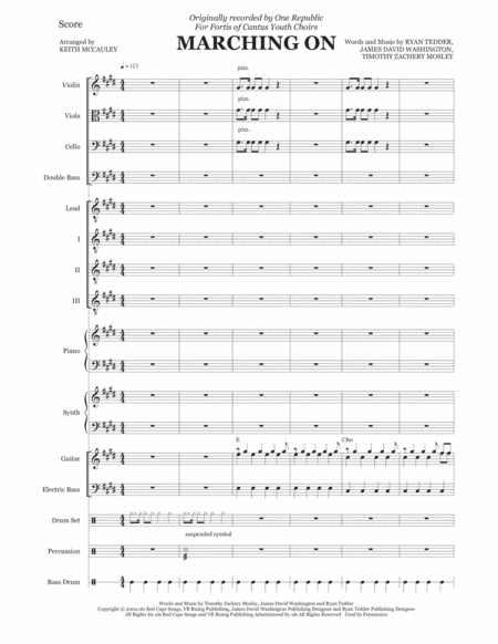 Marching On Instrumental Pack Page 2