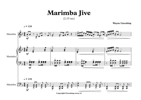 Marimba Jive F G Major For Marimba Page 2