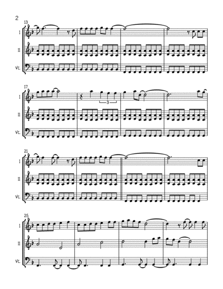 Marry You String Trio 2 Violins And Cello Page 2