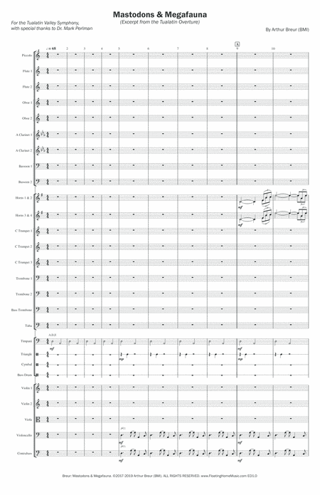 Mastodons Megafauna Orchestra Page 2