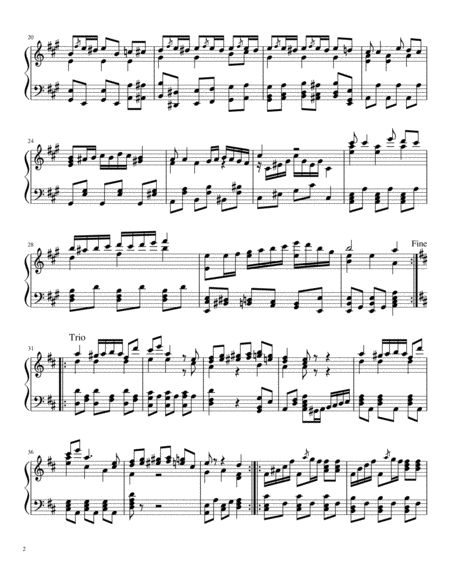 Mauro Giuliani Polonaise Concertante Piano Solo Intermediate Page 2