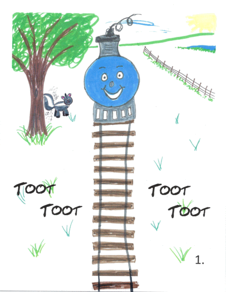 Max The Choo Choo Train Book With Sheet Music Page 2