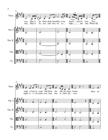 May It Be For Voice And String Quartet Page 2