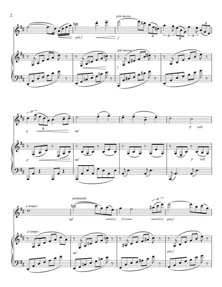 Meditation From Thais By Jules Massenet For Oboe And Piano Page 2