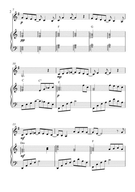 Melody Fair Horn Solo And Piano Accompaniment Page 2