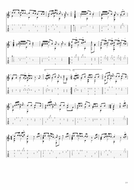 Memories Guitar Fingerstyle Page 2