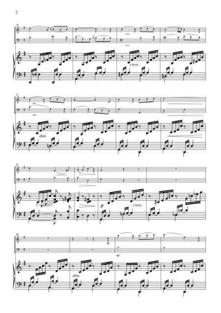 Mendelssohn On Wings Of Song For Piano Trio Pm102 Page 2