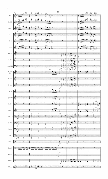 Metropolitan Moods For Concert Band Page 2