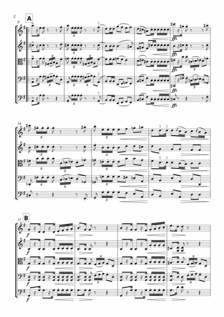 Military Polonaise Op 40 No 1 By Chopin String Orchestra Or String Quartet Page 2