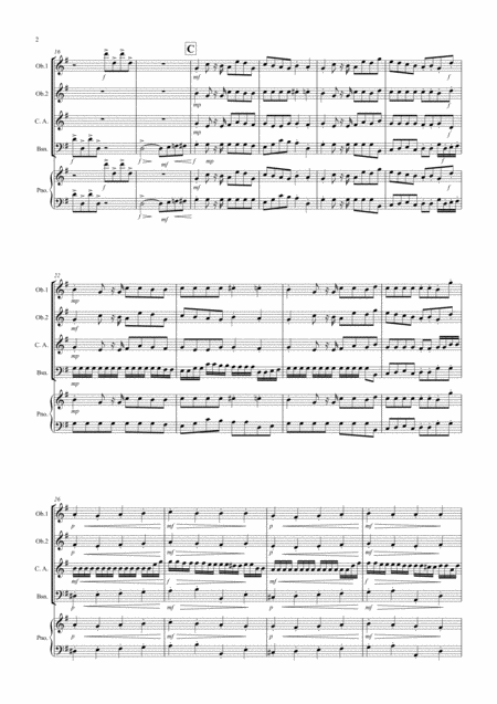 Miniature Overture Fantasia From Nutcracker For Double Reed Quartet Page 2