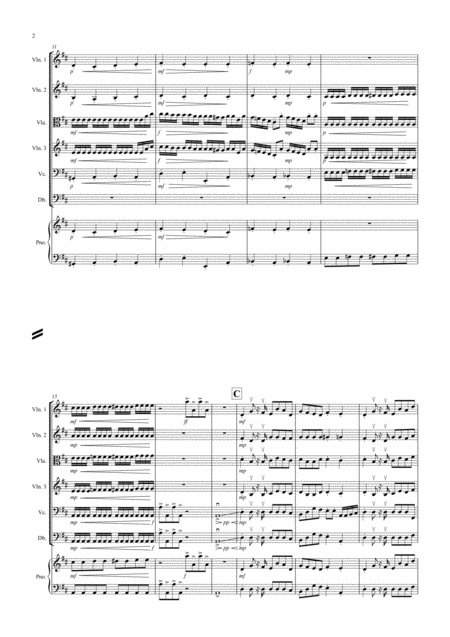 Miniature Overture Fantasia From Nutcracker For String Orchestra Page 2