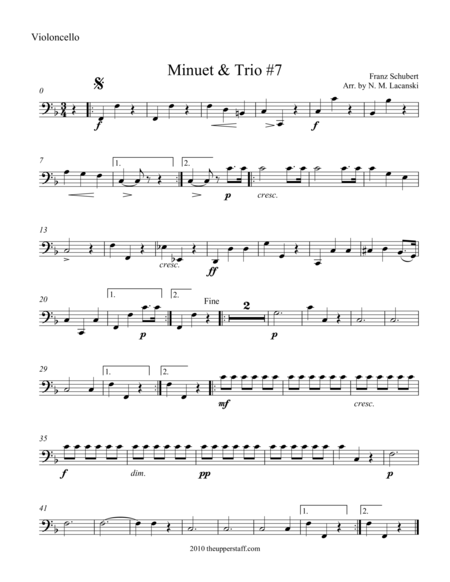 Minuet Trio 7 Page 2