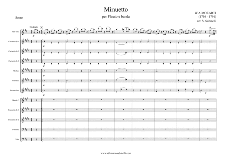 Minuetto W A Mozart Page 2