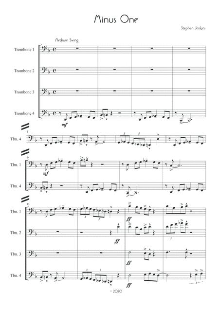 Minus One For Trombone Quartet Page 2