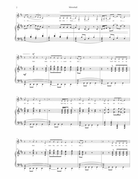 Mirrorball Taylor Swift Intermediate Piano Solo Page 2