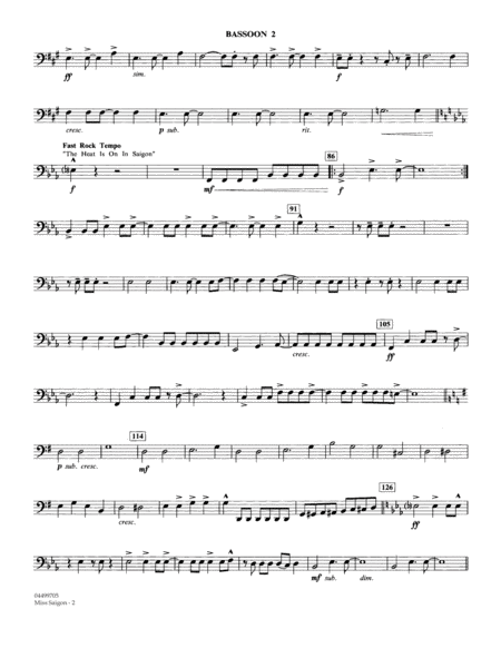 Miss Saigon Arr Calvin Custer Bassoon 2 Page 2