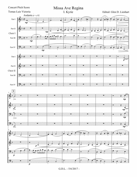Missa Ave Regina F Major Page 2
