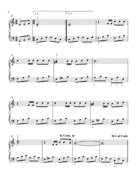 Mistral Gagnant Intermediate Piano Page 2