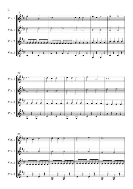 Misty Valley Violin Quartet Page 2