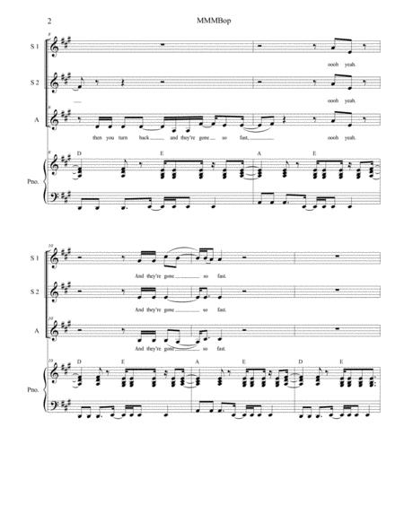 Mmmbop For Vocal Trio Ssa Page 2