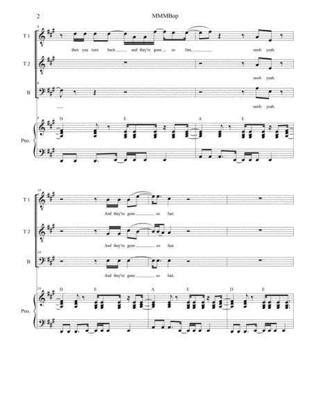 Mmmbop For Vocal Trio Ttb Page 2