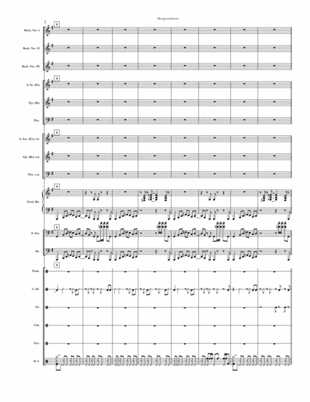 Mongonucleosis Chicago Complete Score Page 2