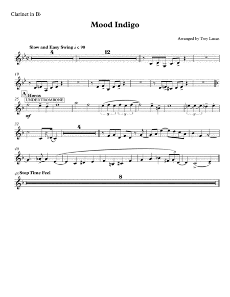 Mood Indigo 8 Piece Band Page 2