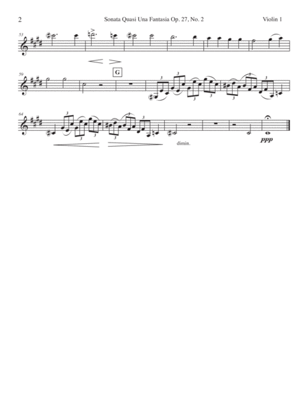 Moonlight Sonata 1st Movement Page 2