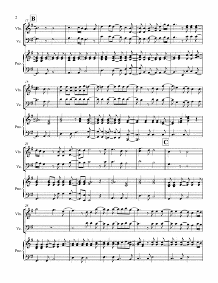More Than Words Piano Trio Page 2