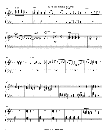Morning In The City Piano Page 2