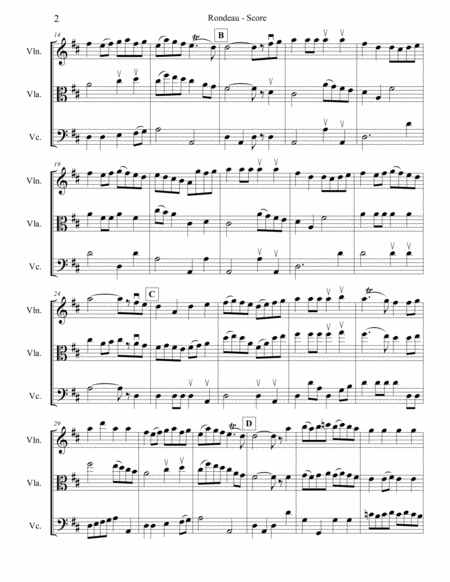 Mouret Rondeau For String Trio Page 2