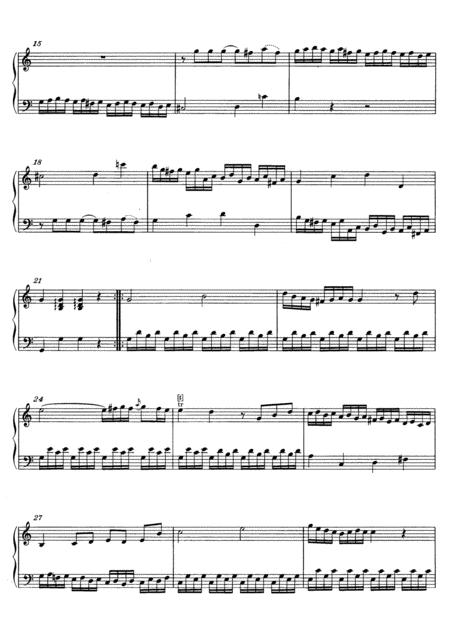 Mozart Allegro In C K 5a Original Complete Version Page 2