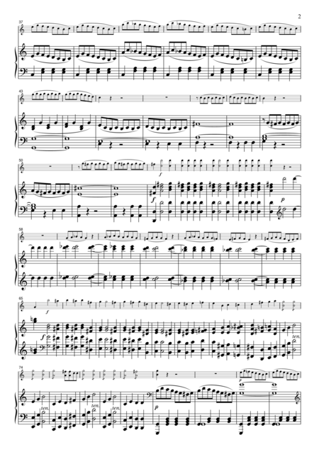 Mozart Cosi Fan Tutte Overture For Violin Piano Vm005 Page 2