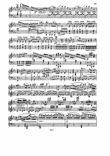 Mozart Piano Concerto No 22 In E Major K 482 Piano Solo Page 2