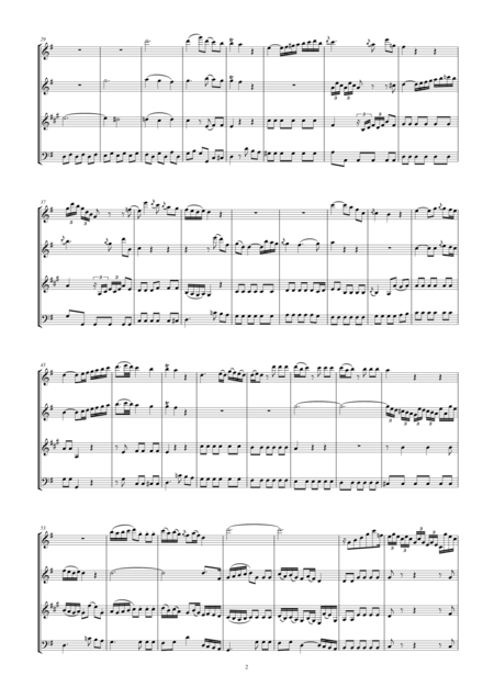 Mozart Quartet No 1 In G K 80 Arr Woodwind Quartet Page 2