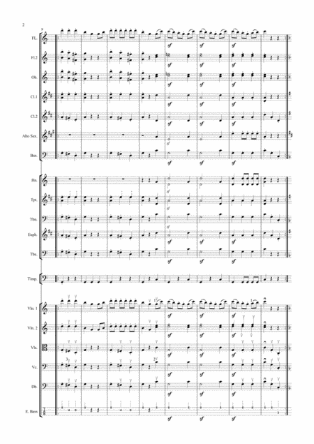 Mozart Sleigh Ride Amateur Or School Orchestra Page 2