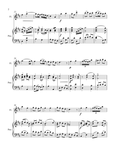 Mozart Symphony No 39 Movement Ii Horn In F 2 Transposed Part K 543 Page 2