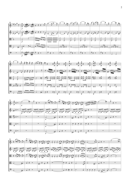 Mozart Symphony No 41 All Mvts Arranged By Lichtenthal For String Quintet Cm092 Page 2