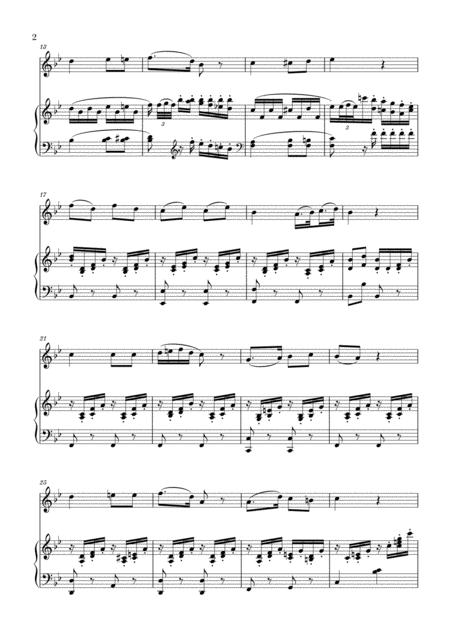 Mozart Voi Che Sapete For Oboe And Piano Page 2