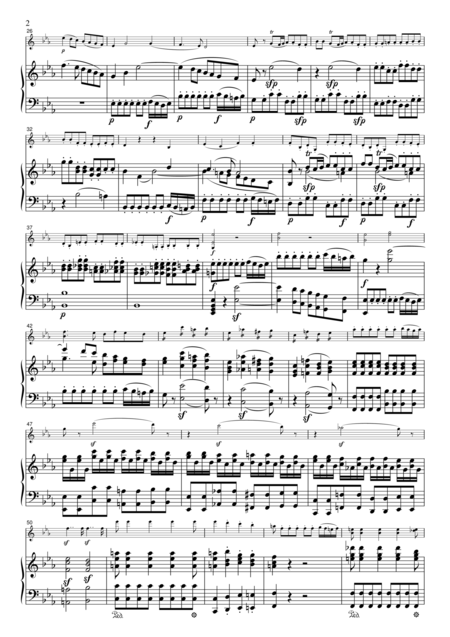 Mozart Zauberflote Overture For Violin Piano Vm006 Page 2