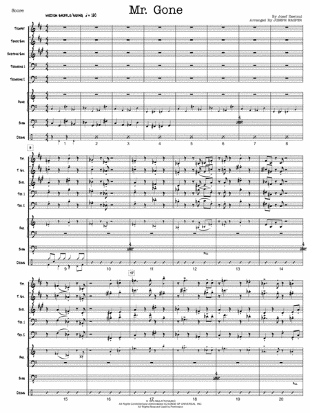 Mr Gone For Jazz Combo Page 2