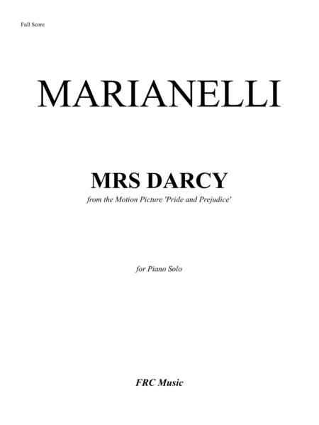 Mrs Darcy From The Motion Picture Pride And Prejudice For Piano Page 2