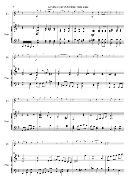 Mrs Hooligans Christmas Flute Cake Page 2