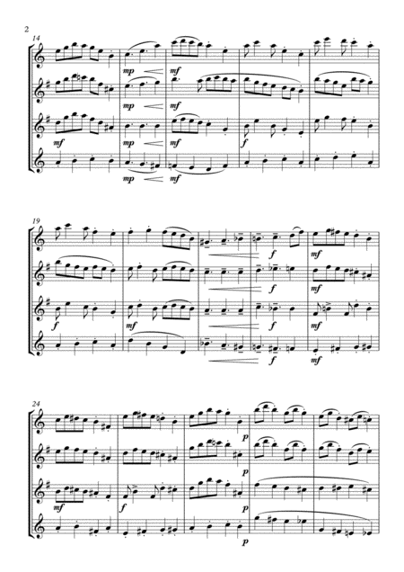 Much Ado Sax Quartet Saat Page 2