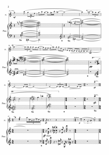 Murray A Leap Of Faith For Flute Piano Page 2