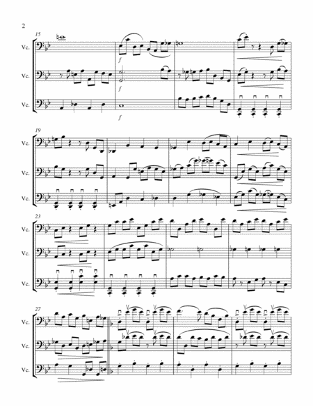 Music In Variations Ii For Three Cellos Page 2