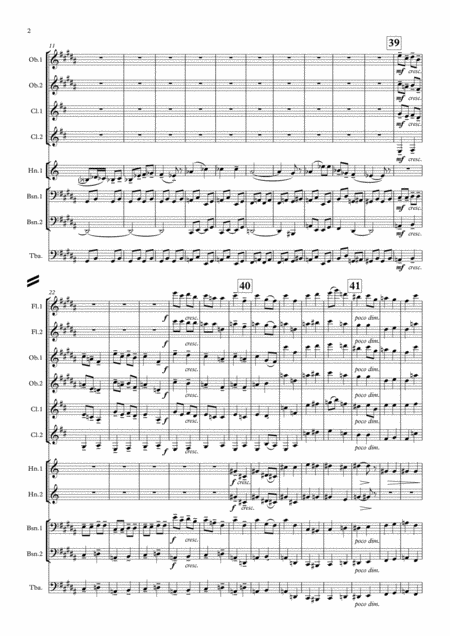 Mussorgsky Pictures At An Exhibition No 4 Bydlo Symphonic Wind Ensemble Page 2