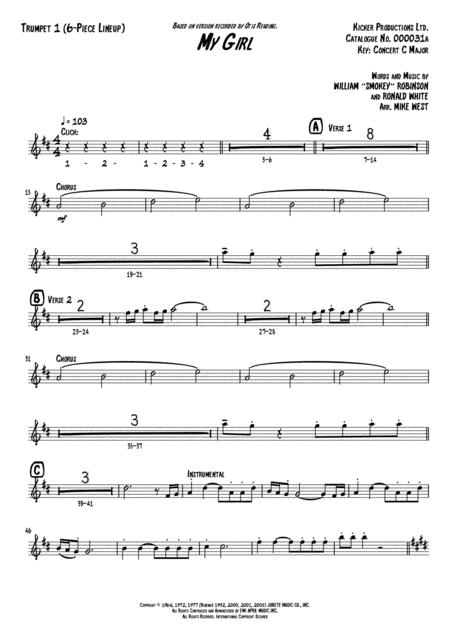 My Girl 6 Piece Brass Section Page 2